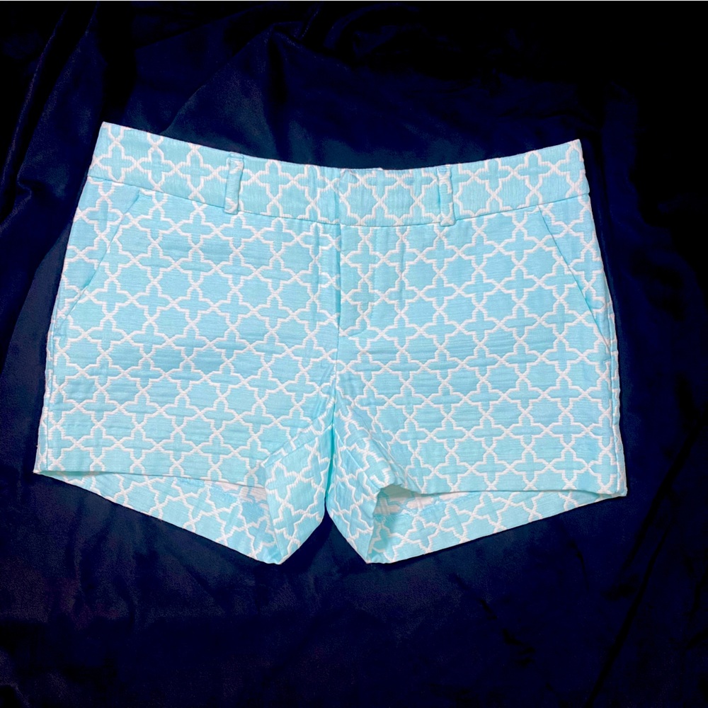 Banana Republic blockade baby blue shorts size 4